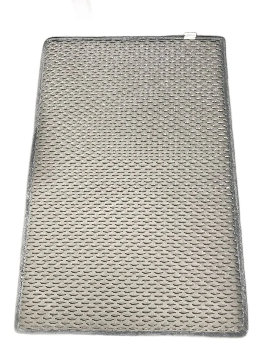 Large Gray Memory Foam Bathmat - Super Soft - (2 ft. X 3 ft.)